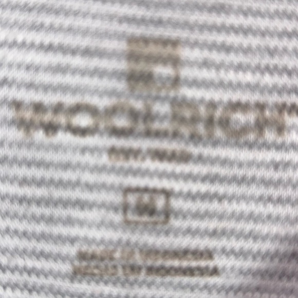 Woolrich Top Riverside Pullover Crewneck Short Sleeve Thermal T-Shirt - Picture 7 of 12